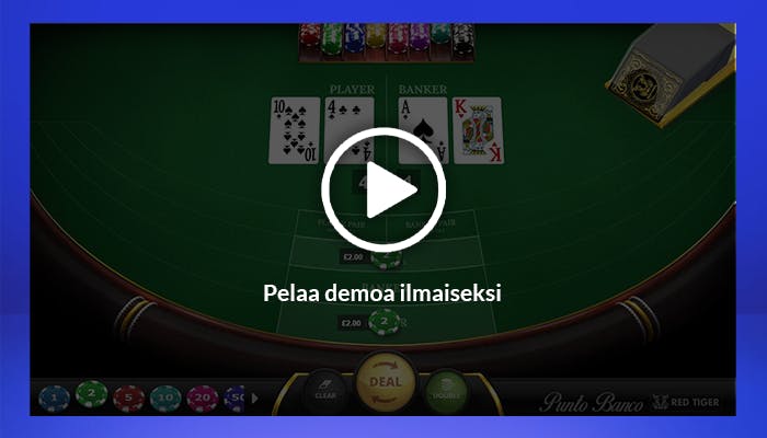 Pelaa baccaratia