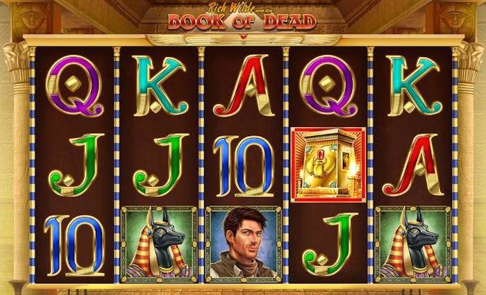 Book of Dead 5 kelan kolikkopeli