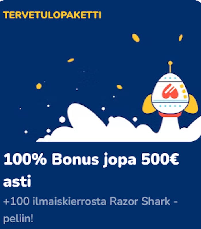 buusti kasino bonus