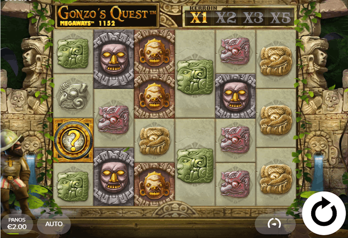 Gonzo's Quest Megaways kolikkopeli