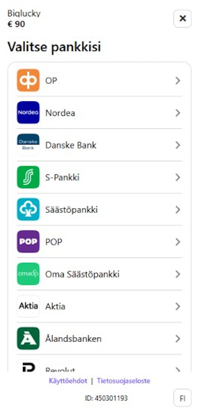 Big Lucky Casinolla pelitili avataan tallettamalla.