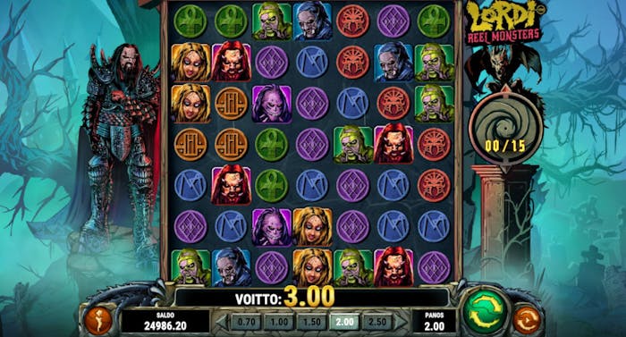 Lordi Reel Monsters kolikkopeli