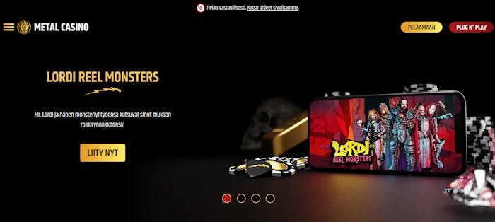 MetalCasinon tervetulotarjous
