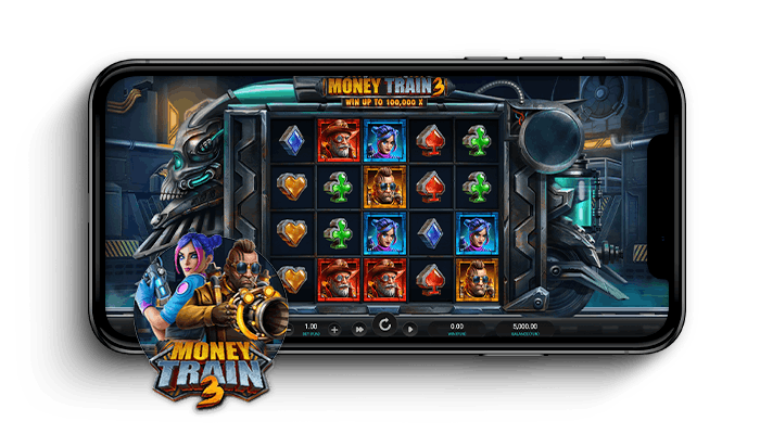 Money Train 3 slotti mobiililaitteella