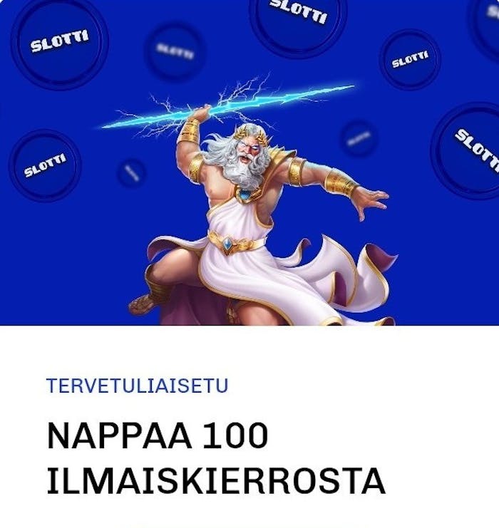 slotti tervetuliaisbonus