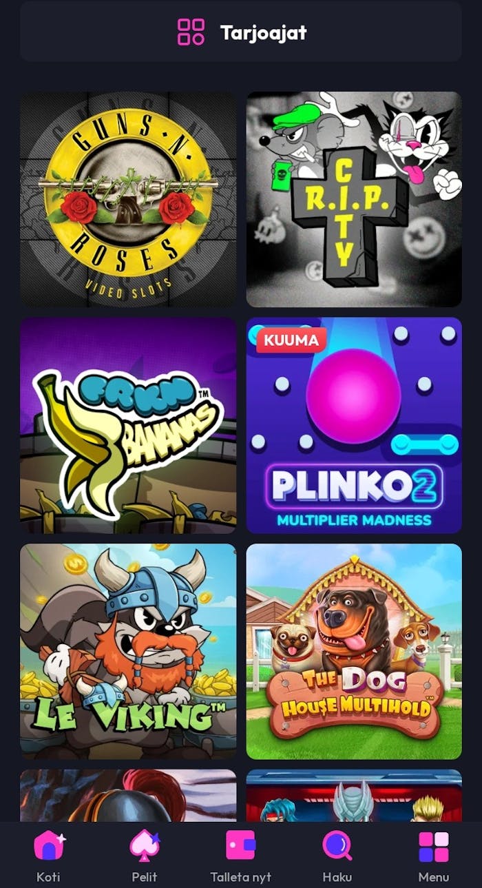 Spinfever pelit