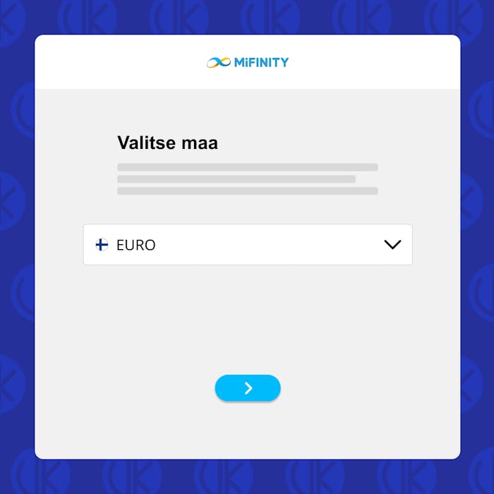 Luo MiFinity-nettilompakko
